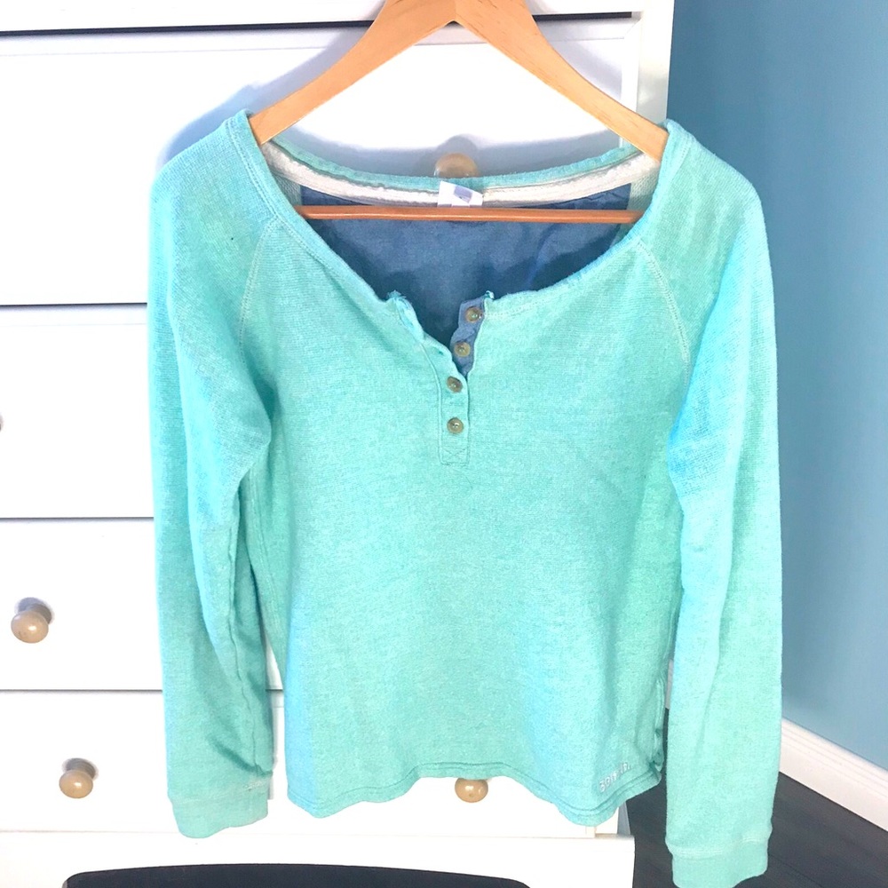 Bench sweater.
